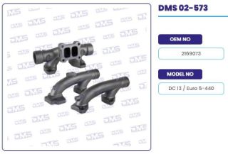 EGZOZ MANIFOLDU TAKIM SCANIA EURO5  P G R T DC13 resmi