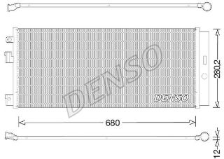 KLIMA RADYATÖRÜ KOMPLE CORSA E B10XFL – B10XFT – B14NEH B14XEJ – B14XEL – B13DTC – B13DTE – B13DTN resmi