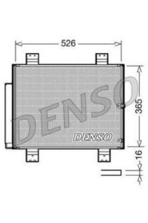 KONDANSER KLIMA ( DAIHATSU: TERIOS 1.3 DVVT 4×4 1.5 4WD 05-/1.5 DVVT 10-) resmi