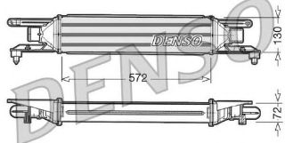 TURBO RADYATORU INTERCOOLER ( FIAT: GRANDE PUNTO 1.3JTD 90CV 05-) resmi