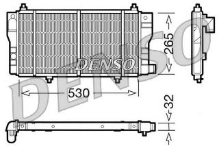 MOTOR SU RADYATORU C15 1,9D 95> OLCU: (530*265*32) resmi