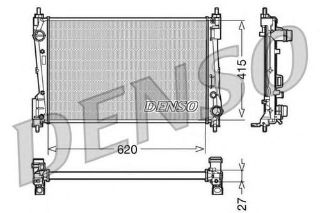 RADYATOR SU KLIMALI/KLIMASIZ ( FIAT: GRANDE PUNTO 1.3 JTD 70 PS 05-) resmi