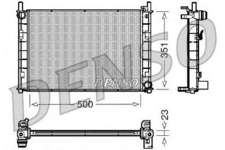 SU RADYATÖRÜ 1,4/1,6 ZETEC FİESTA/FUSİON/MAZDA 02- resmi