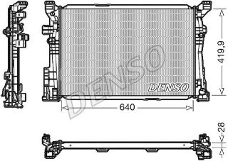 SU RADYATORU MERCEDES 117-246-176-242-156 / OTOMATİK / 12-15 resmi