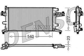 SU RADYATORU  ( OPEL: CORSA C 1.2 1.4 COMBO 1.4 03-09 ) Z10XEP - Z12XE - Z12XEP - Z14XEP resmi
