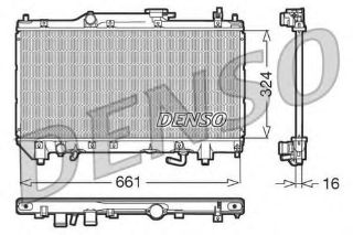 SU RADYATORU-(TOYOTA: AVENSIS 97>00 "1.6-1.8" ) resmi