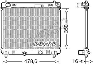 SU RADYATORU-(MAN.)-(TOYOTA: YARIS 06>13 "1.4 D4D" )  DRM50004 resmi