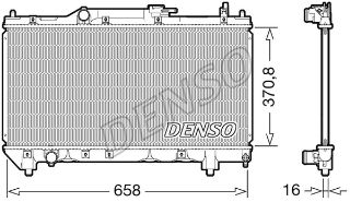 SU RADYATORU (TOYOTA: AVENSIS 1.6-1.8 97>00 "MANUEL" ) resmi