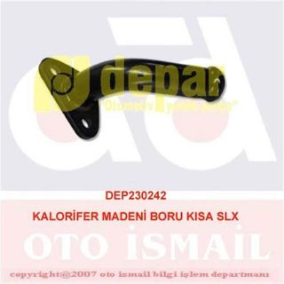 KALORİFER MADENİ BORU KISA SLX resmi