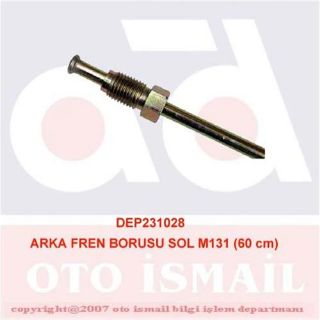 ARKA FREN BORUSU SOL M131 DKŞ 60 CM resmi
