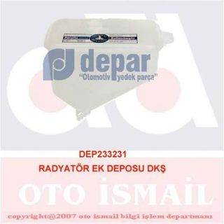 RADYATÖR EK DEPOSU M131 DKŞ. GENLEŞME KAVANOZU resmi