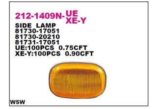 SİNYAL LAMBASI ÇAMURLUK COROLLA  93-06 HİLUX 06-11 VIGO SARI SAĞ-SOL resmi