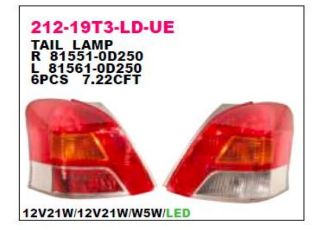 STOP LAMBASI YARİS 09-10 DUYSUZ SOL ( SİNYAL LAMBASI SARI TİPİ) resmi