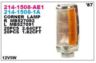 SİNYAL SOL 214 1508L AE 1 MİTSUBİSHİ L 200 92 96 (NİKELAJLI) resmi