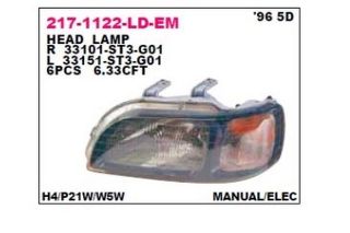 ON FAR SOL-(HONDA: EURO CIVIC 96>98 ) resmi