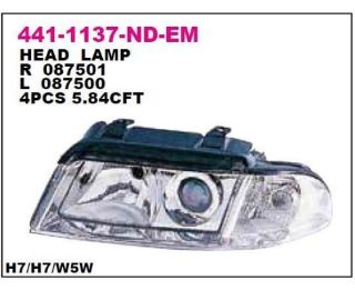 ON FAR SAG SIS LAMBALI ELEKTRIKLI AUDI A4 99- resmi