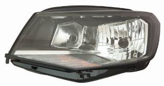 ON FAR SOL MOTORU UZERINDE SIYAH VOLKSWAGEN CADDY 15- resmi