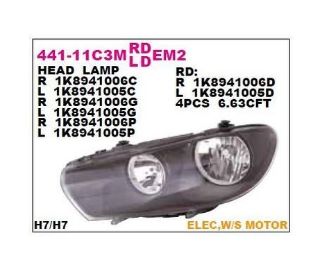 ON FAR SOL VOLKSWAGEN SCIROCCO 08-09 resmi