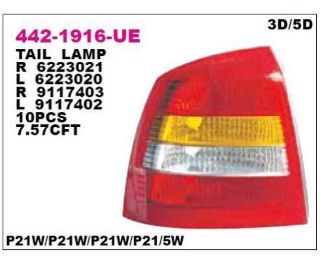 STOP SAĞ 442 1916R UE ASTRA-G (98-03) HATCHBACK 6223022 resmi