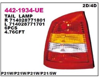 STOP LAMBASI SOL BM ASTRA G 99- resmi