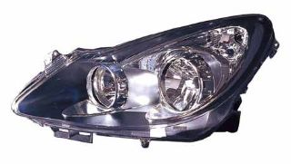 ON FAR SAG SIYAH OPEL CORSA D 07- resmi