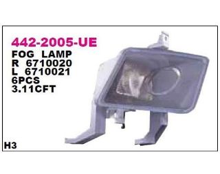 SİS SAĞ 442 2005R UE VECTRA-B (99-01) SÜSLÜ KASA 6710021 resmi