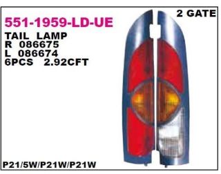 STOP SOL 551 1959L LD UE KANGO (97-02) ÇİFT KAPI 8200103284 resmi