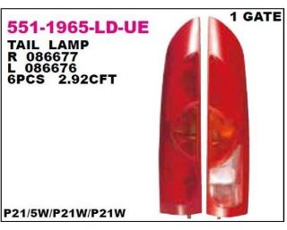 STOP SAĞ 551 1965R LD UE KANGO 97 02 TEK KAPI resmi