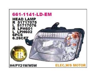ON FAR SAG MOTORU UZERINDE FIAT PANDA 03- resmi