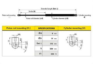 BAGAJ AMORTİSÖRÜ FOCUS SW 99 D0080-1 resmi