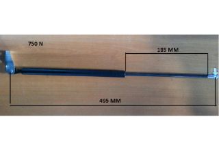 BAGAJ AMORTİSÖRÜ MAZDA 626 IV L/R 92-97 resmi