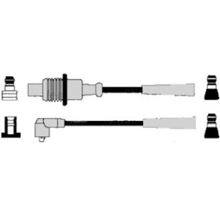 BUJİ KABLOSU P205 P309 P405 XU5JA / XU9JA (87 94) ELECTRICFIL resmi