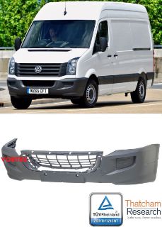 ÖN TAMPON  SİSSİZ (İTALYAN) CRAFTER 2006-  VOLKSWAGEN CRAFTER 2006- resmi