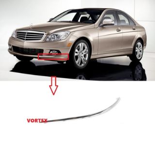 ÖN TAMPON NİKELAJI SOL W204 2007-  MERCEDES W204 2007- resmi