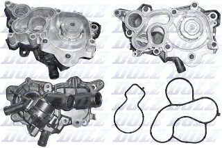 SU POMPASI GOLF VII-LEON-A3 1.0-1.2-1.4-1.6 TSI 4 ÇIKIŞLI TERMOSTAT SU POMPASI resmi