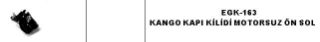 KAPI KİLİDİ ÖN SOL - MOTORSUZ .. ( KANGO ) resmi