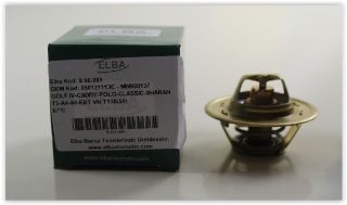 TERMOSTAT BORA-CADDY-GOLF-PASSAT-POLO-T5-SHARAN-OCTAVIA-FABIA-TOLEDO-IBIZA-CORDOBA-A3-A4-A6-TT 87C resmi