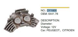 KALORİFER HIZ AYAR ÜNİTESİ DY1600 PARTNER P406 P405 BERLİNGO (6441.78) resmi