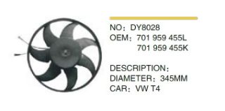 FAN+PERVANE DY8028 T4 (345MM) (701959455L) resmi