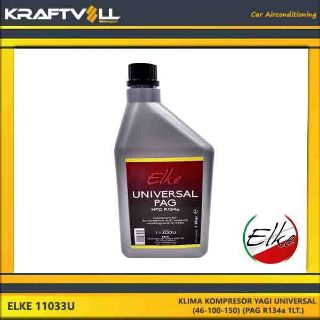 KLIMA KOMPRESÖR YAGI ÜNİVERSAL (46-100-150) (PAG R134A 1LT.)(İTALYAN ELEKTRİKLİE) resmi