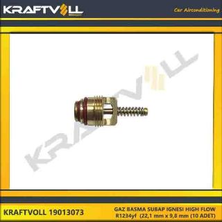 GAZ BASMA SUBAP IGNESI HIGH FLOW R1234YF  (22,1 MM X 9,8 MM (10 ADET) resmi