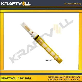 EXPANSION VALFİ BORU TİP SARI (ORIFICE TUBE)  VOLVO  (10ADET) resmi