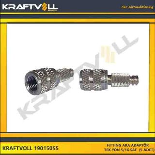 FITTING ARA ADAPTÖR   KUMANDA VALFLI 5/16 SAE  (5 ADET) resmi