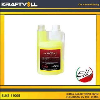 KLIMA KACAK TESPIT SIVISI FLOURESAN UV DYE  250ML.(İTALYAN ELEKTRİKLİE) resmi