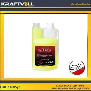 KLIMA KACAK TESPIT SIVISI FLOURESAN UV DYE 1234YF  250ML.(İTALYAN ELEKTRİKLİE) resmi