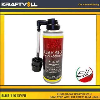 KLIMA KACAK ONLEYICI UV LI (LEAK STOP WITH DYE FOR R1234YF  40ML.)(İTALYAN ELEKTRİKLİE) resmi