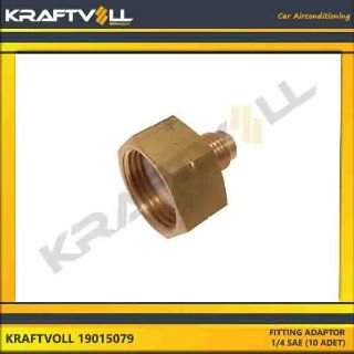 FITTING ADAPTOR 1/4 SAE (10 ADET) resmi