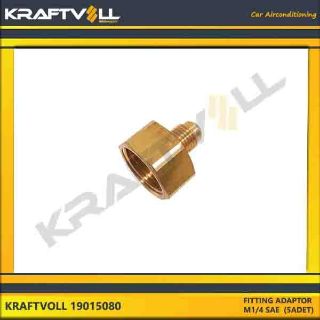 FITTING ADAPTOR M1/4 SAE  (5ADET) resmi