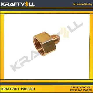 FITTING ADAPTOR M5/16 SAE  (5ADET) resmi