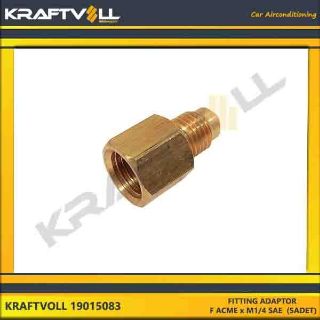 FITTING ADAPTOR F ACME X M1/4 SAE  (5ADET) resmi